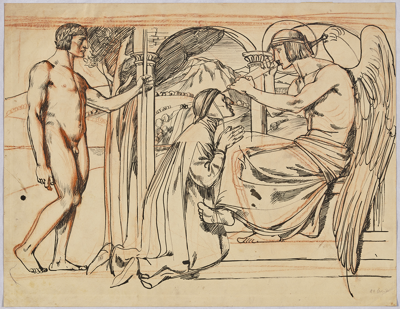 Illustration zu Dantes göttlicher Komödie