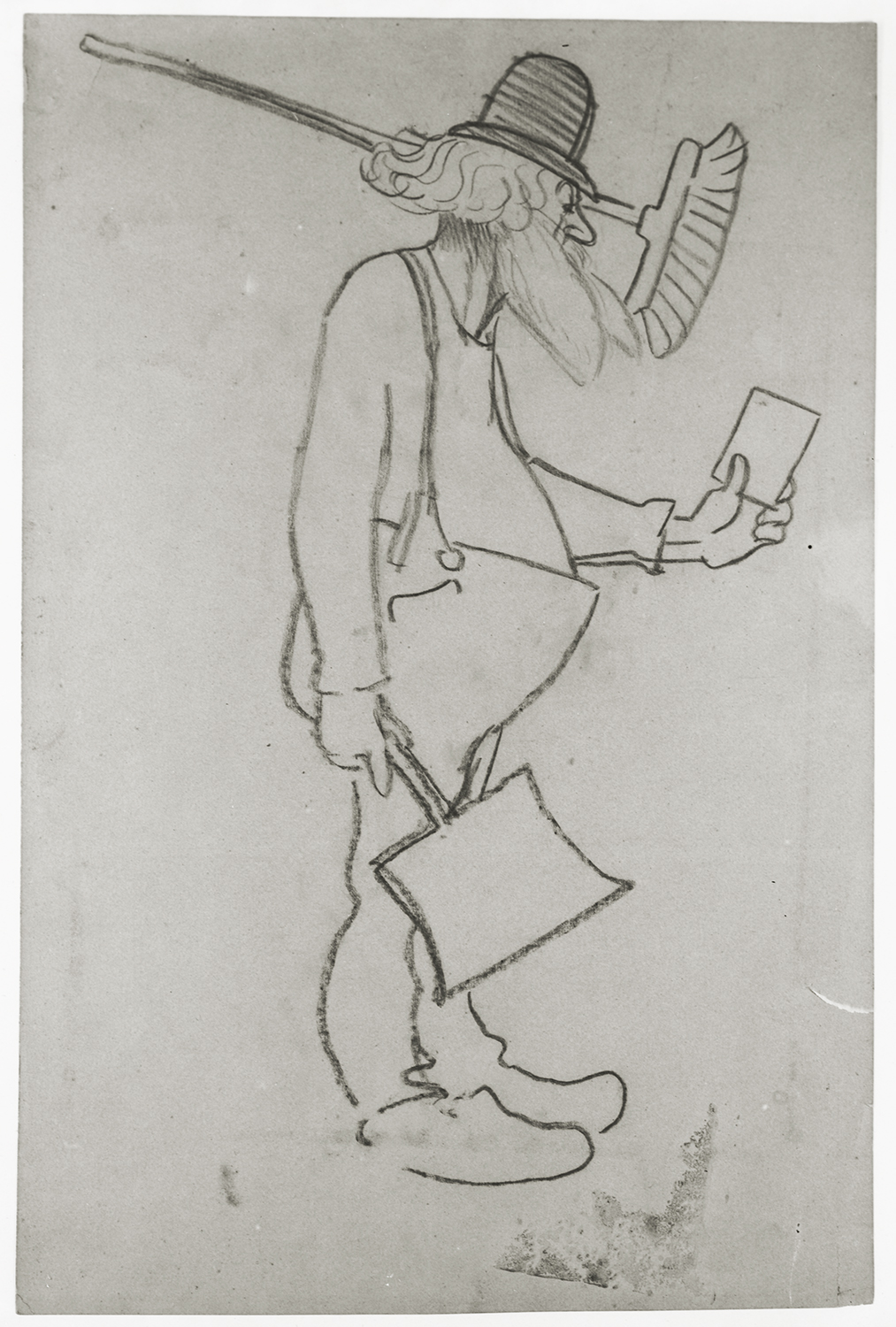 Boehle’s Vater m. Besen