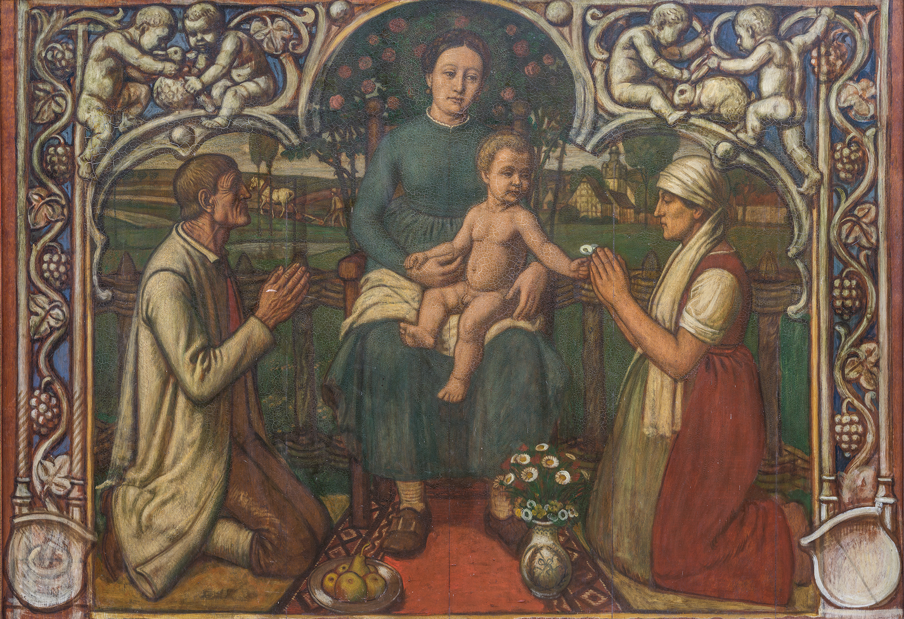 Ländliche Madonna