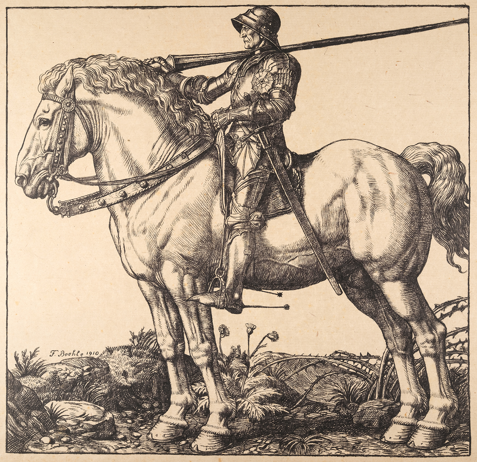 Ritter II, ohne Landschaft